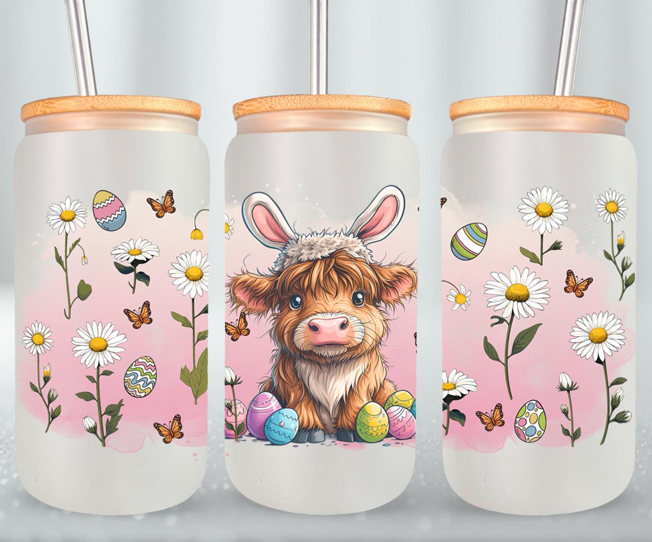Highland Cow Easter-10403